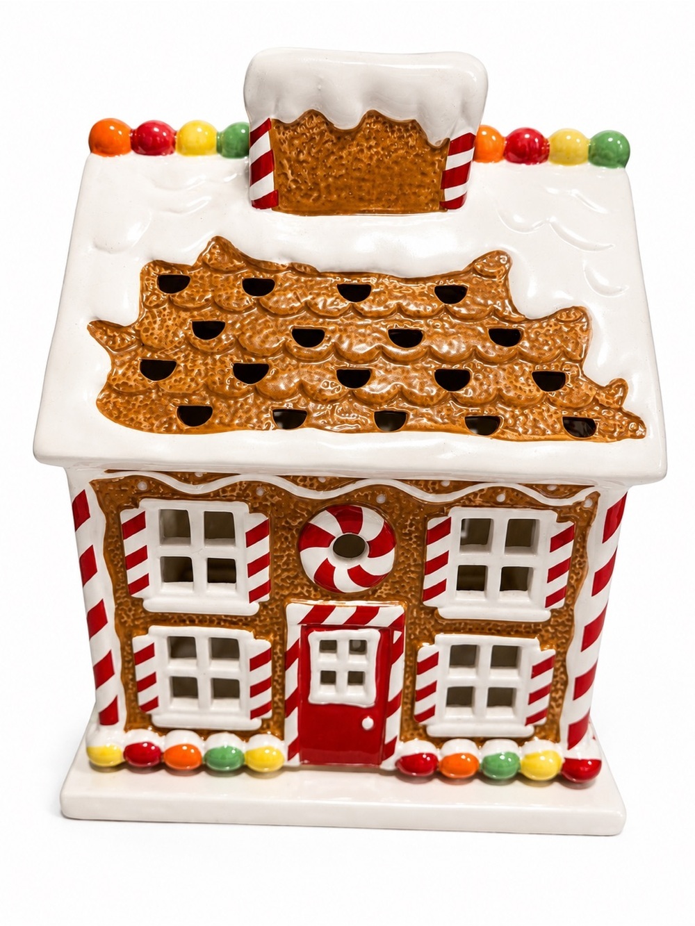 Slatkin & Co 2009 Gingerbread House Candle Luminary Bath & Body Works Christmas